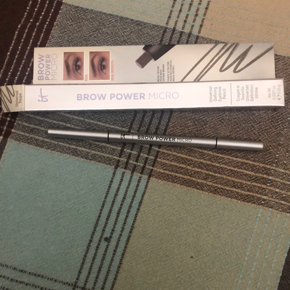 ITCOSMETICS Other - IT BROW POWER MICRO Eyebrow Pencil new never use color name universal taupe